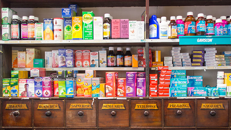 Chemist … an Aussie company could be the first to get an ibuprofen patch onto pharmacy shelves. Picture: Getty