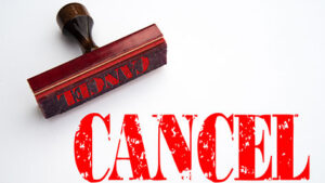 Cancel