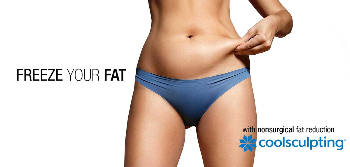 A coolsculpting advertisement