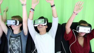 Hands up who wants to invest in virtual reality stocks? Picture: Getty
