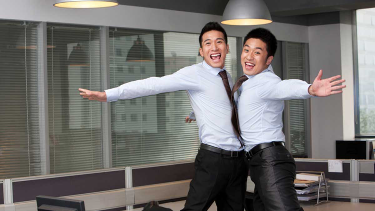 Chest bump... Investors in Walkabout Resources were happy after a cornerstone investor joined the share register via a $1.2 million placement. Picture: Getty
