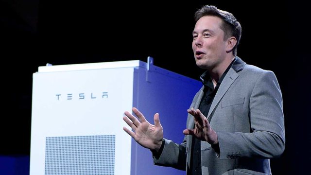 Energised ... Home batteries like Elon Musk's Tesla models are in demand. Picture: Getty