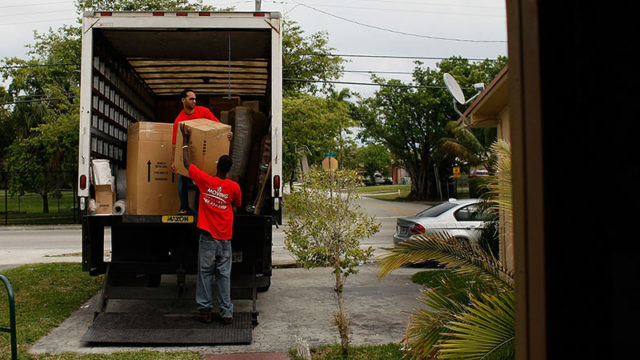 Van … relocation tech company Updater wants to buy the “back-end” used by movers. Picture: Getty