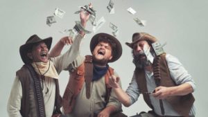 Raining cash... start-ups will be showered with crowd-sourced funds come Sept 29. Picture: Getty.