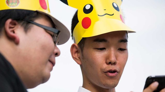 Pikachu! ... Norwood hopes its augmented reality wifi app will catch on like Pokemon Go. Picture: Getty