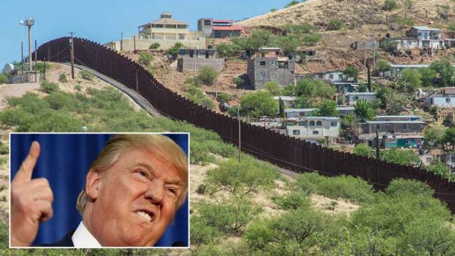 Dividing line .. Could Aussie technology build a virtual border wall for Donald Trump? Picture: Getty