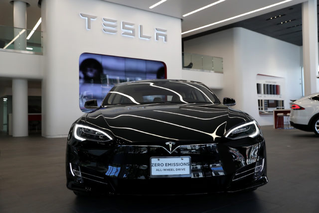 Galaxy Resources says it is only in "informal" talks with battery makers including Tesla supplier Panasonic. Pic: Getty