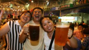 Bottoms up! Broo celebrates largest distribution deal since Fosters' globalisation. Picture: Getty.