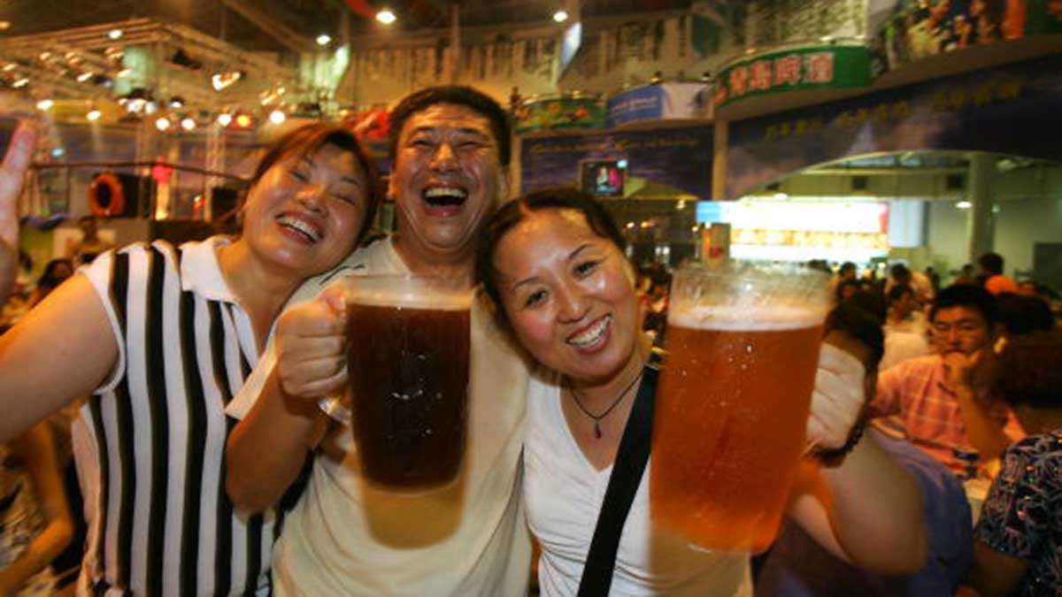 Bottoms up! Broo celebrates largest distribution deal since Fosters' globalisation. Picture: Getty.