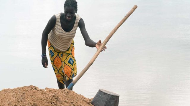 Half of Mali's miners are women. Pic Getty
