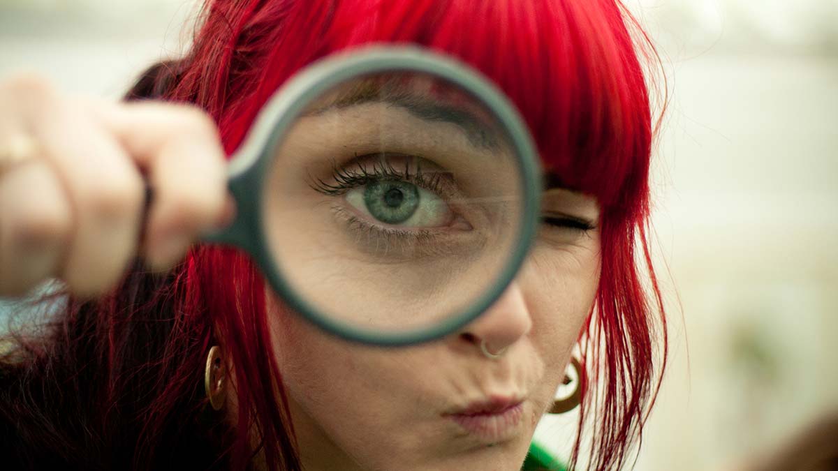 Magnifying glass, Getty