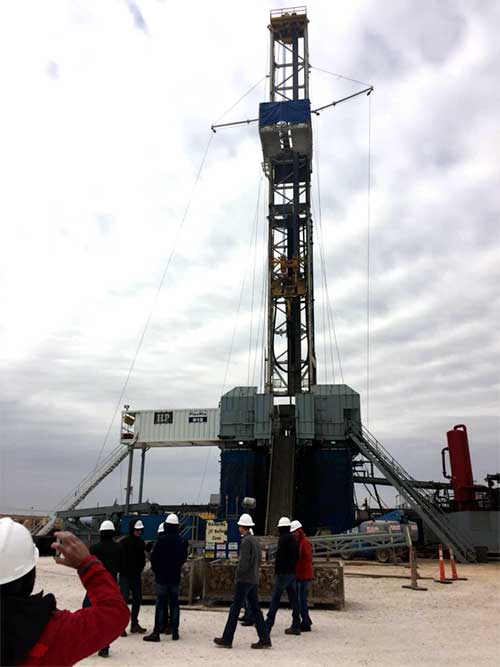 An Oklahoma well site part-owned by Brookside.