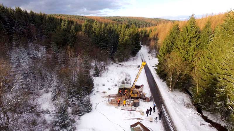 A mining operation in the historic Ore Mountains of south-west Germany. Pic: Getty