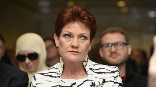 Pauline Hanson, please explain, Getty