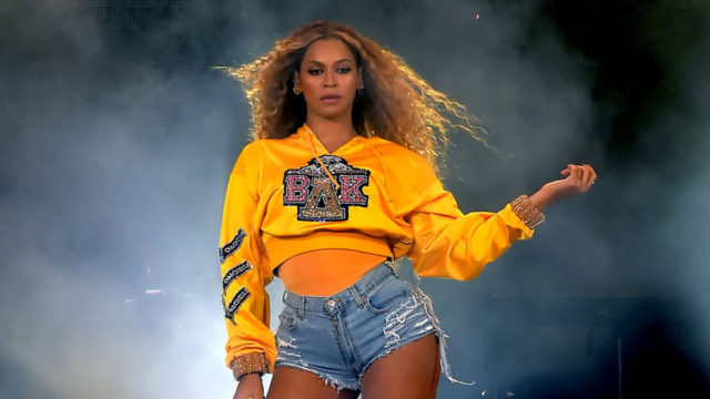 The Internet was in meltdown today as pop star Beyonce reformed Destiny's Child at the Coachella concert in California. Pic: Getty