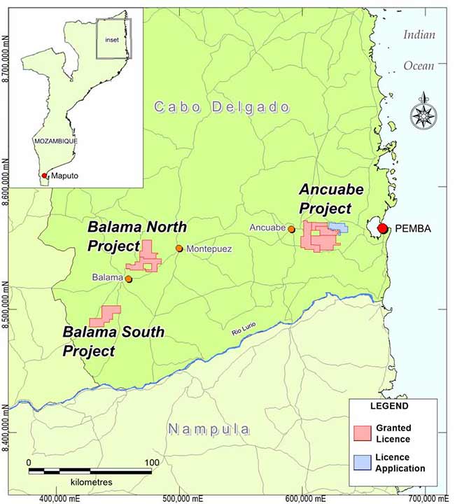 Triton Minerals holds three highly prospective graphite projects in Mozambique.