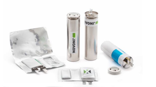 Cylindrical and small pouch format lithium-ion batteries. Pic: Novonix