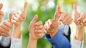 Thumbs up, great deal. Pic: Getty