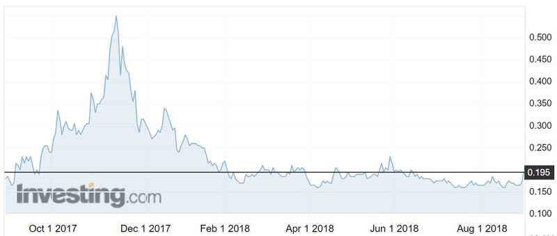Artemis Resources (ASX:ARV) shares over the past year.