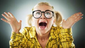 A very excited investor. Pic: Getty