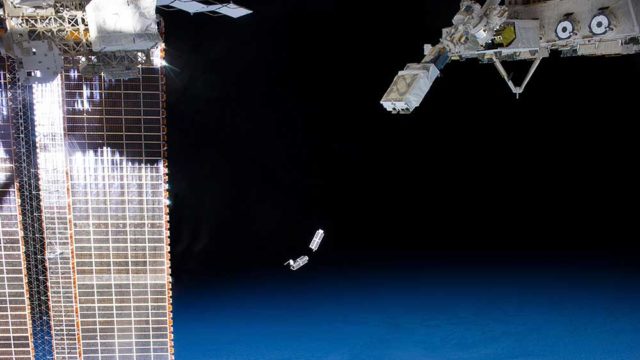 Pictured are nano satellites similar to the ones being launched by Sky and Space Global. Pic: Getty