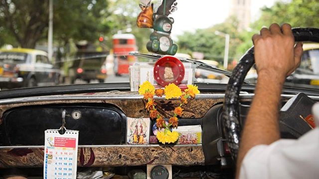 Driving in Mumbai, India. Pic: Getty