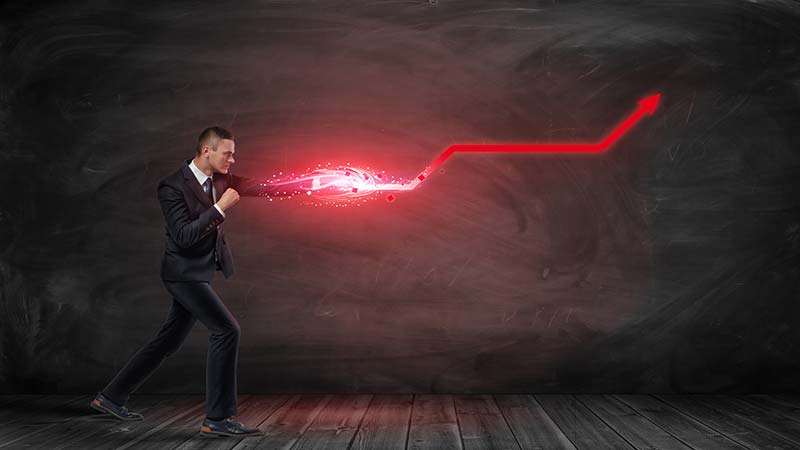 A man blasting a lightning bolt out of his hand. Pic: Getty