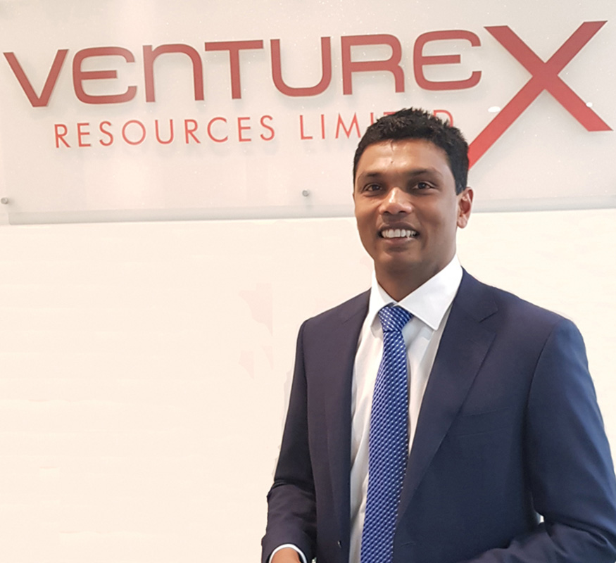 Venturex Managing Director, Ajanth “AJ” Saverimutto