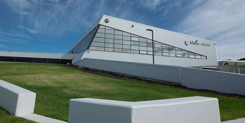 the world’s first full-scale production plant at Deakin University’s ManuFutures manufacturing innovation hub. Pic:Deakin