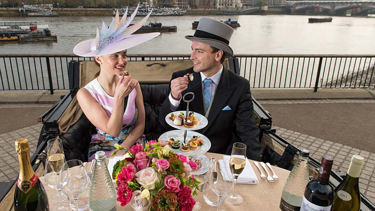 High class dining, menu, Getty