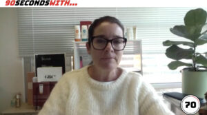 VIDEO: 90 Seconds with… Christine Parkes, Wellness and Beauty Solutions