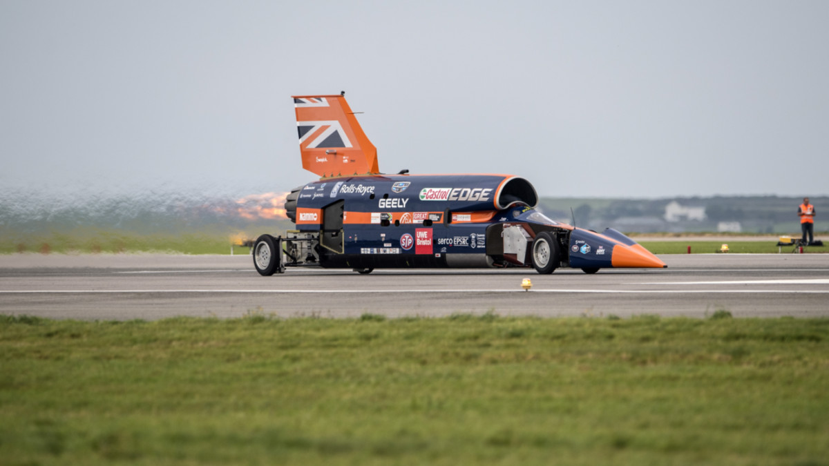 bloodhound speed record
