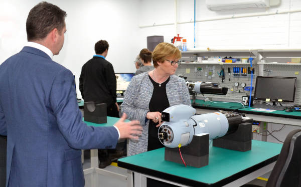 Minister for Defence Linda Reynolds visits Orbital UAV