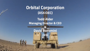 Investor Presentation: Orbital Corporation September 2020