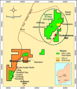 Musgrave Minerals WA gold project
