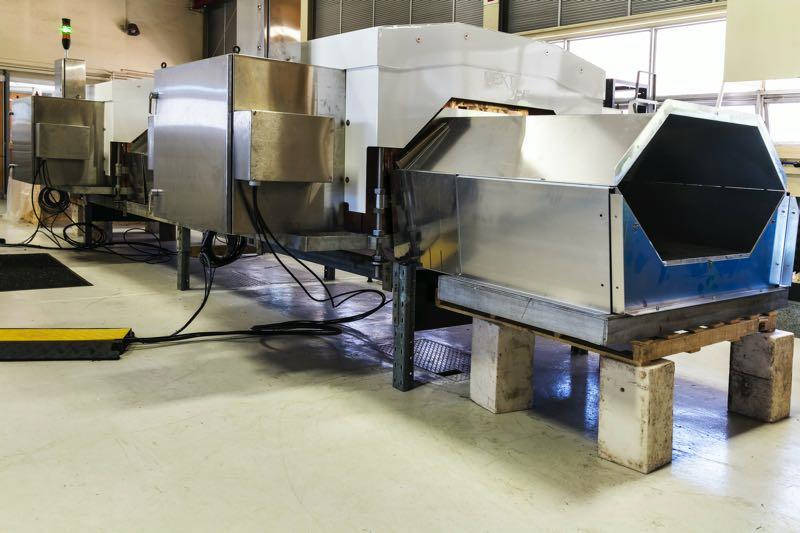 Magnetite mines ore sorting analyser