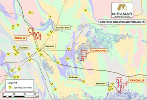 Gidji gold project is 15km north of Kalgoorlie