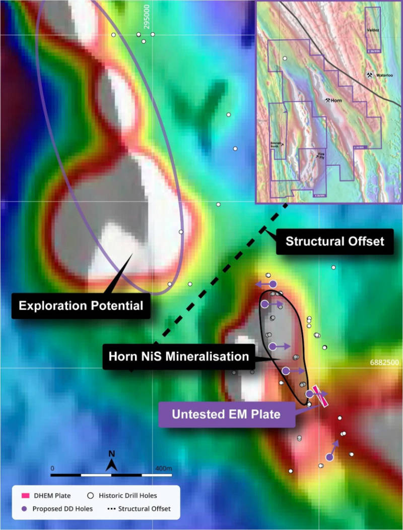 auroch minerals horn prospect drilling