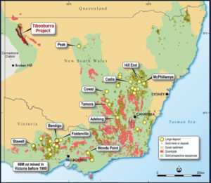 Manhattan Corp's Tibooburra project has features similar to Victoria's goldfields. Image: Company supplied