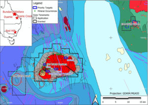Duke Resources has identified priority drilling targets at its Queensland projects. Image: company supplied