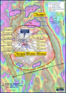 navarre minerals glenlyle drilling location map