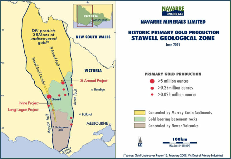 navarre minerals st arnaud location