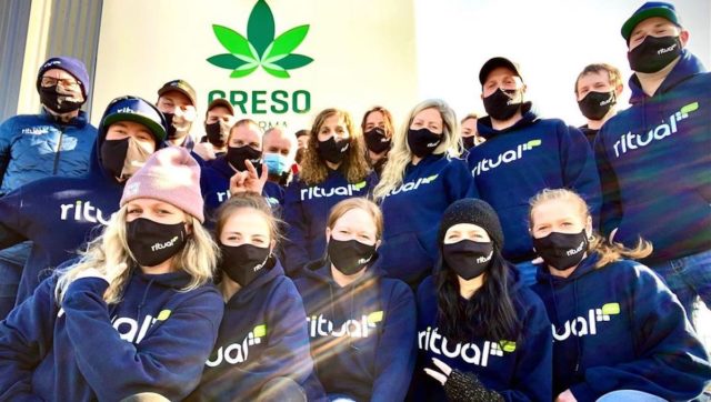 Creso Pharma Ritual Green Nova Scotia Purchase Orders