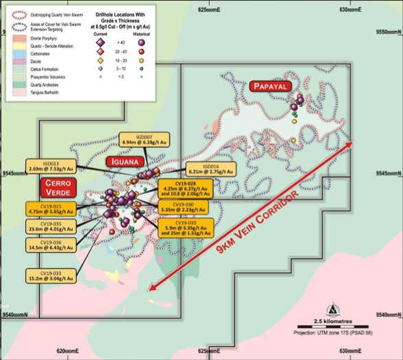 Titan Minerals extends gold mineralisation at Dynasty project