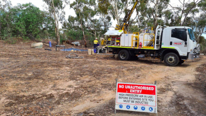 navarre minerals drilling