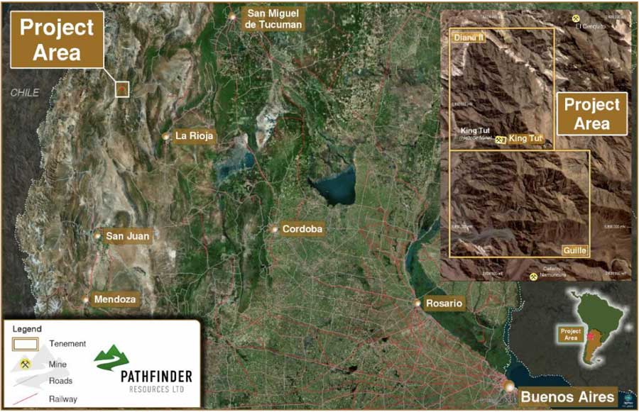 Pathfinder se mueve al primer recurso con la primera perforación de oro y cobalto en Argentina 