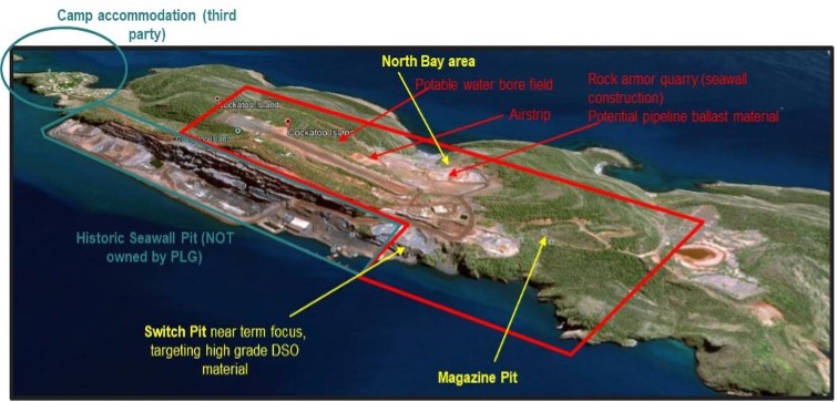 Cockatoo Island layout 