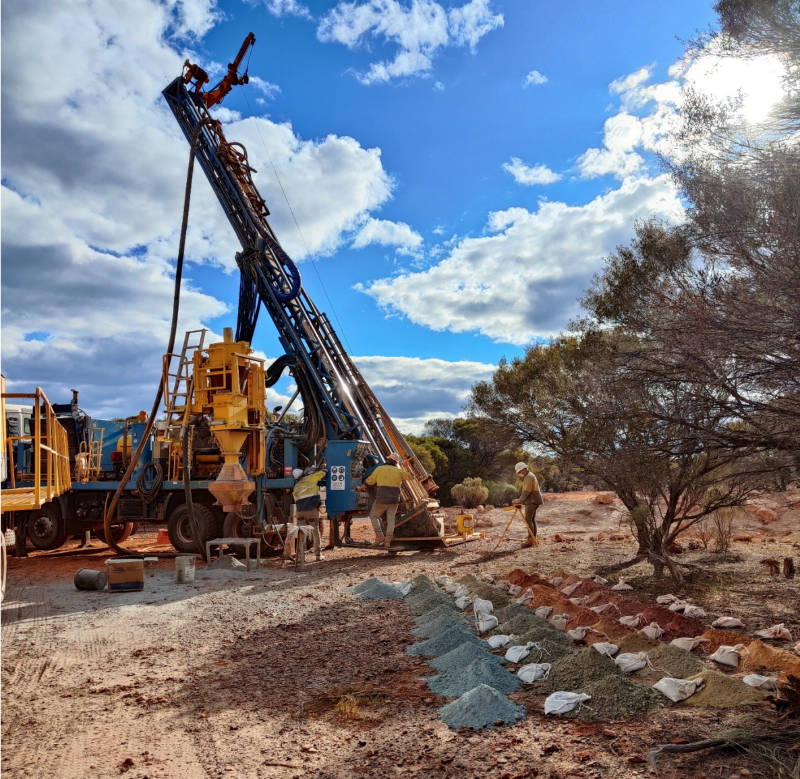 IRIS metals kookynie drill rig gold drilling