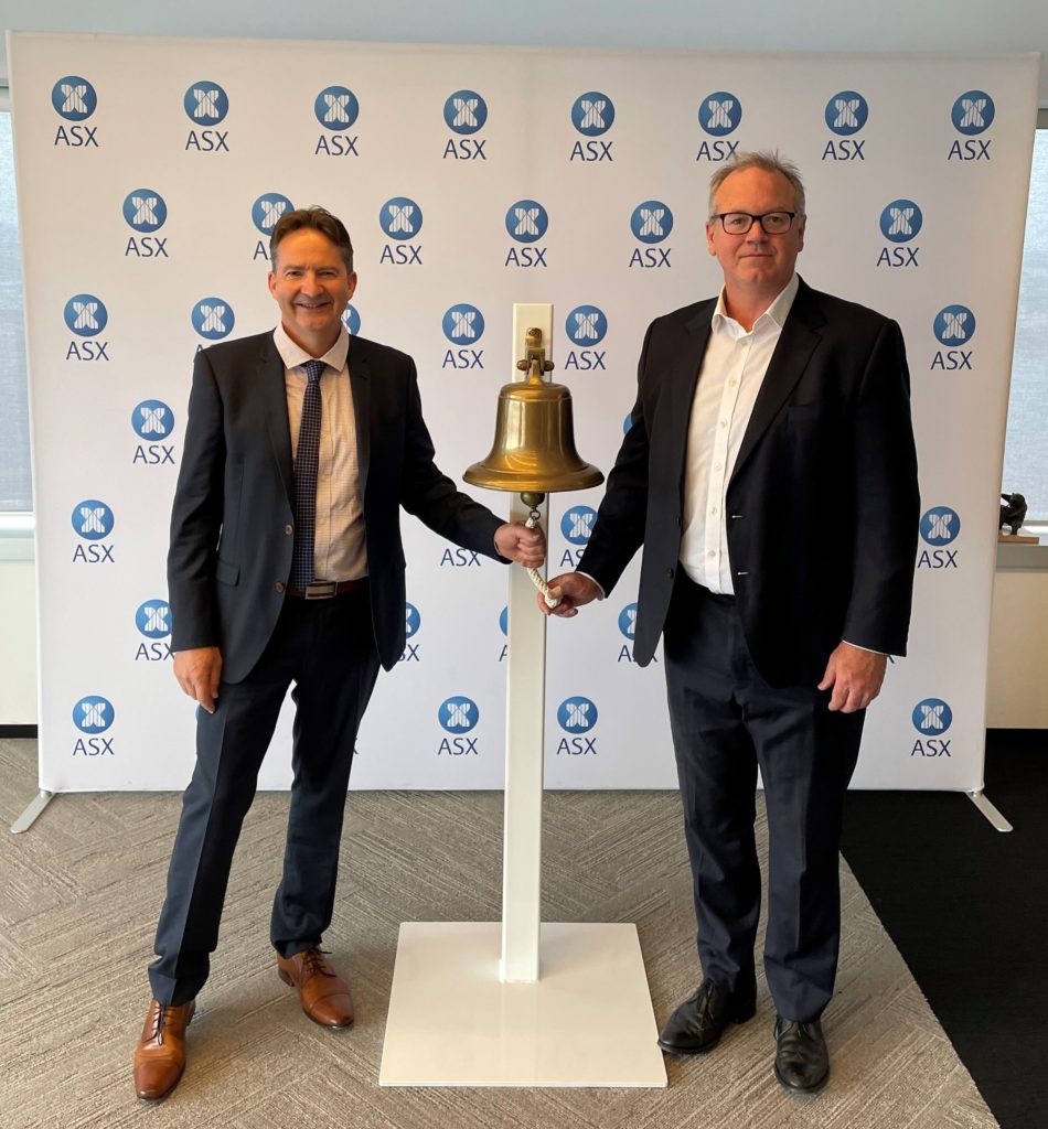 Cooper Metals rang the bell for its listing on the ASX today.