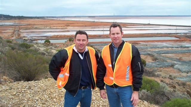 Ed Ainscough and Hedley Widdup are two of the mining names who came up through the Kambalda operations.